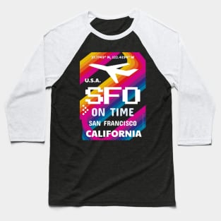 SFO airport disco hi-tech 28092021 Baseball T-Shirt